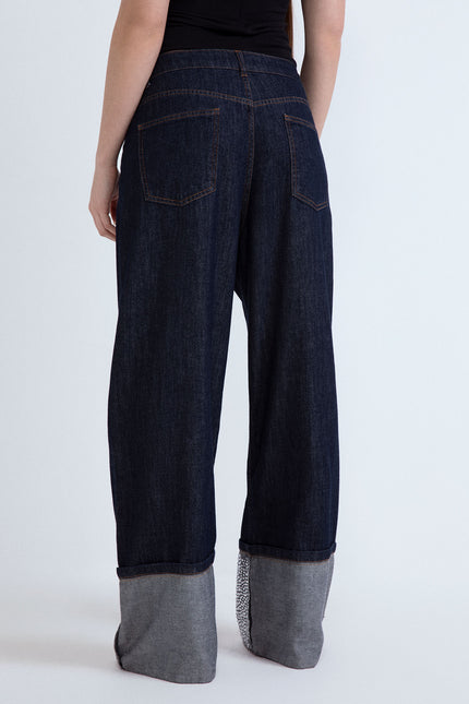 JEANS RISV. STRASS