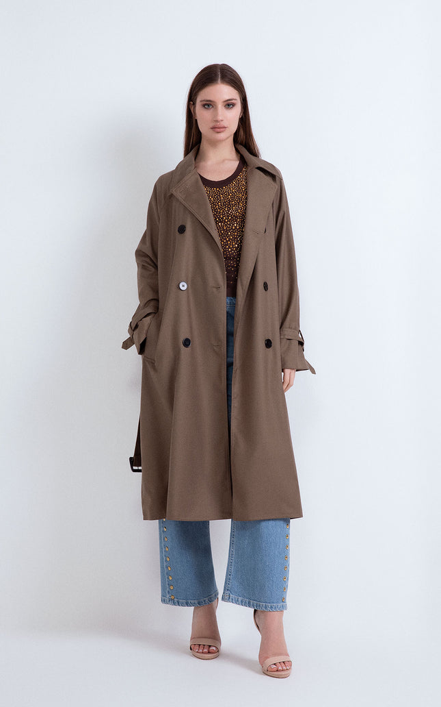 TRENCH OVERSIZE BORCHIE