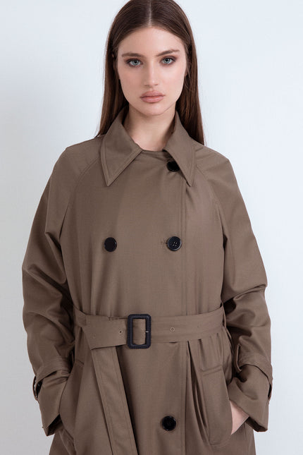 TRENCH OVERSIZE BORCHIE