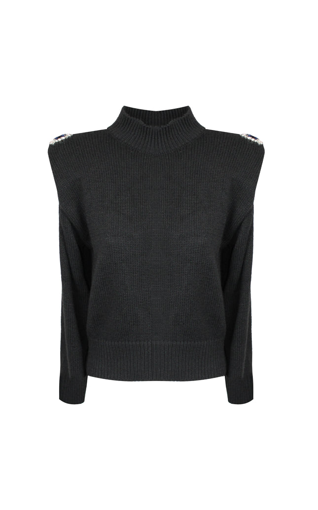 PULLOVER GIOIELLO SPALLINE