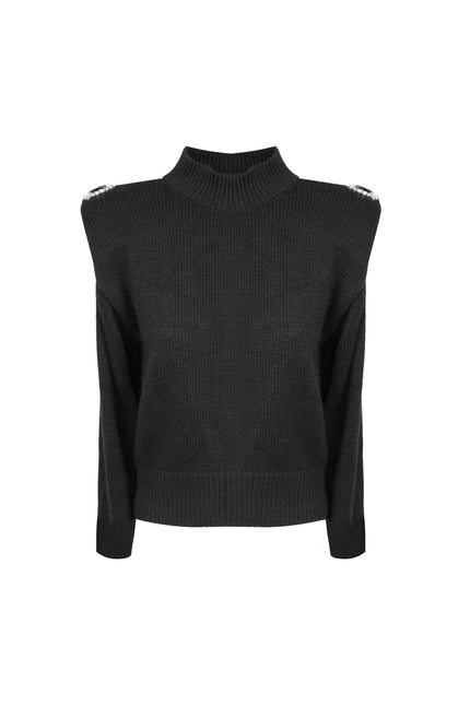 PULLOVER GIOIELLO SPALLINE