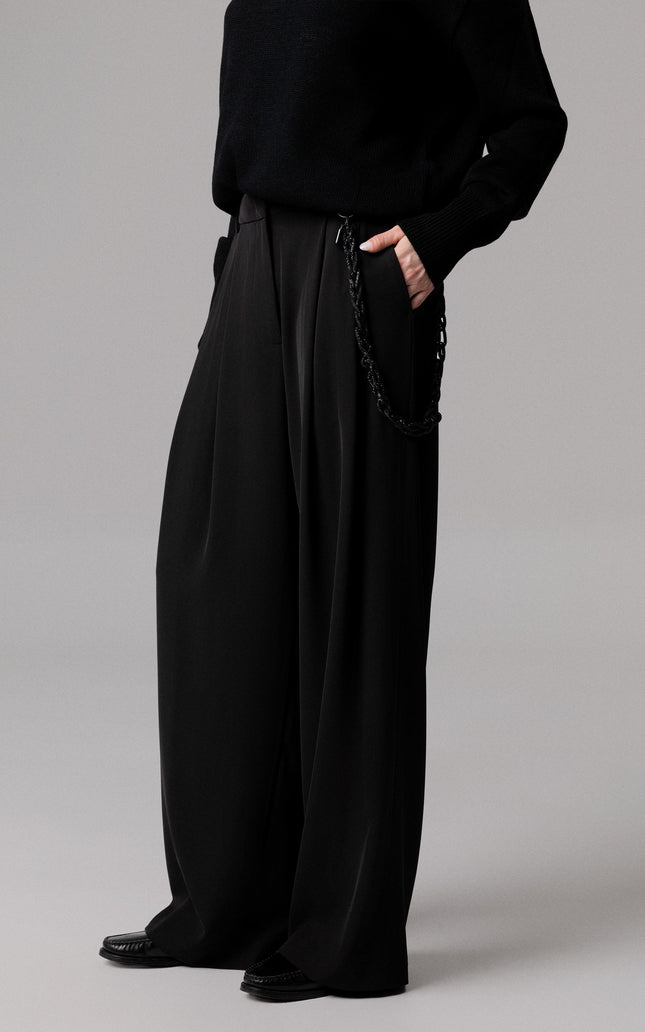 PANTALONE ANDRE' SARTORIALE CON TRECCIA CHARME