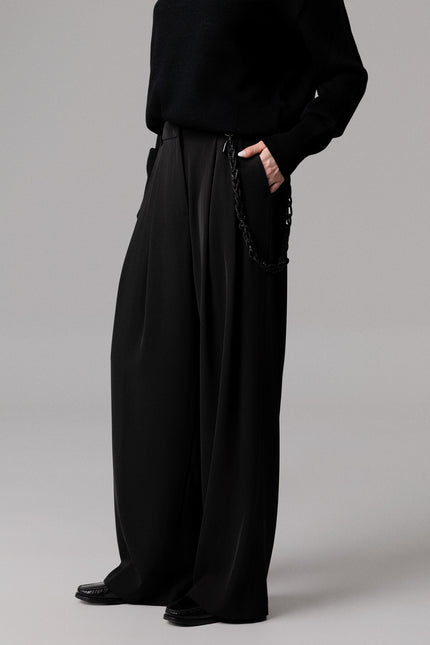 PANTALONE ANDRE' SARTORIALE CON TRECCIA CHARME
