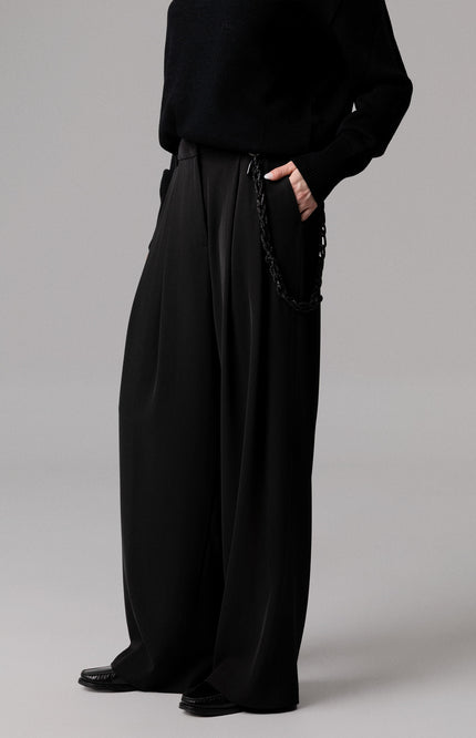 PANTALONE ANDRE' SARTORIALE CON TRECCIA CHARME
