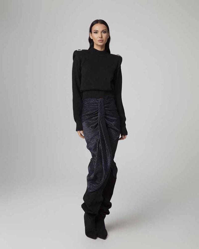 Pullover da donna per layering invernale caldo