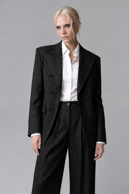 PANTALONE CLAUDIA LUREX GESSATO