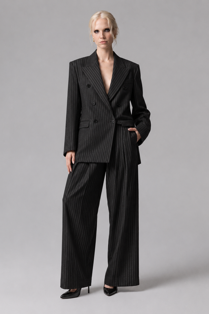 PANTALONE CLAUDIA LUREX GESSATO