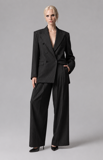 PANTALONE CLAUDIA LUREX GESSATO