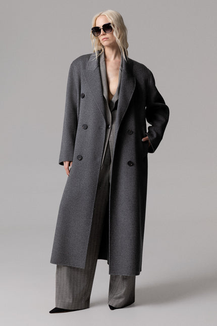 OVERSIZED COAT IN 100% WOOL