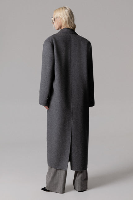 OVERSIZED COAT IN 100% WOOL