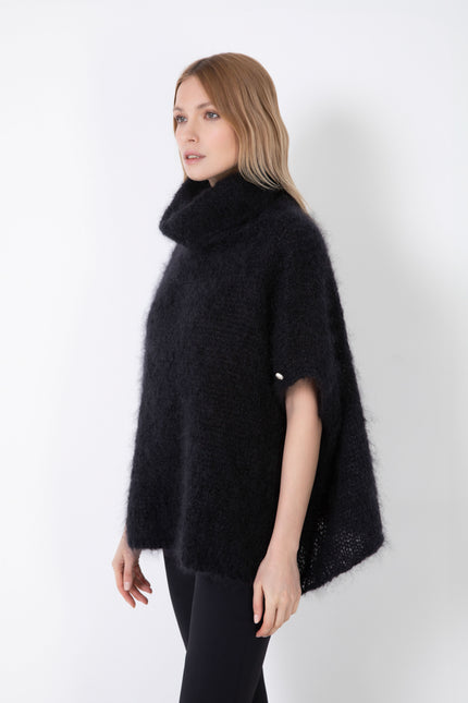 CAPPA MORBIDA E OVERSIZE IN MISTO LANA E MOHAIR