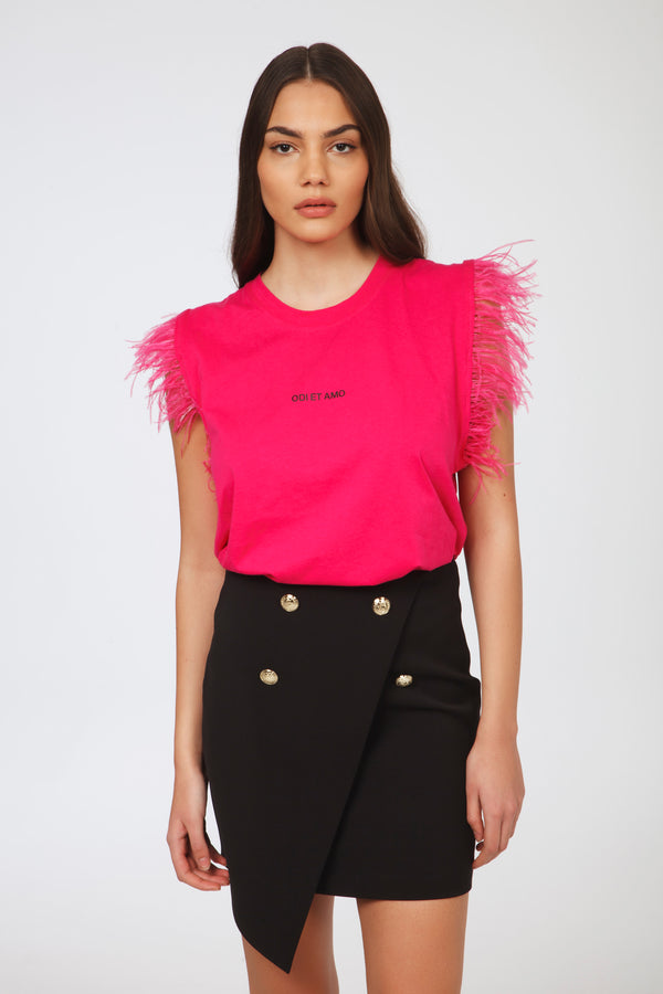 T-Shirt piume