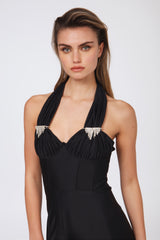 Tuta lycra spilla gioiello