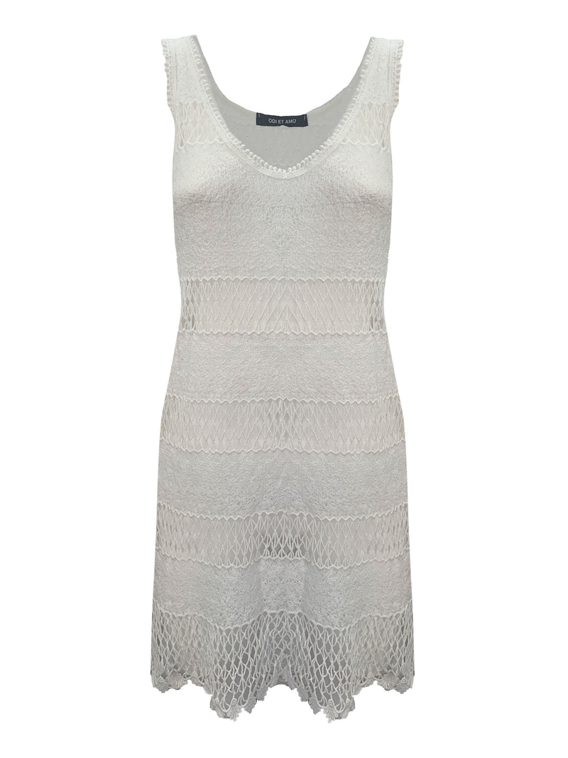 WHITE LACE DRESS